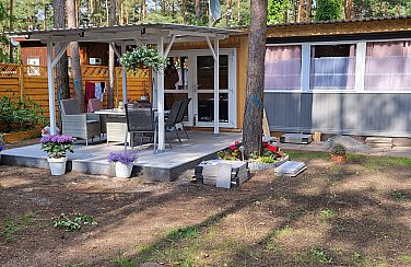 Dauercamper umbauter Wohnwagen